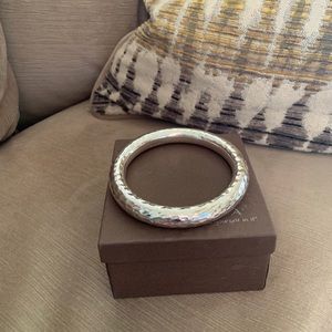Silpada Hammered Bangle